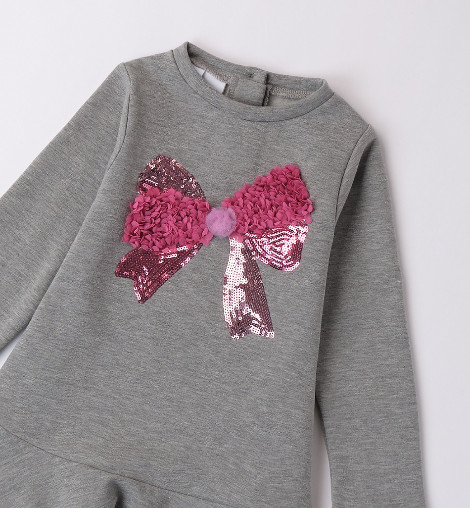 Расклешенное платье с пайетками iDO