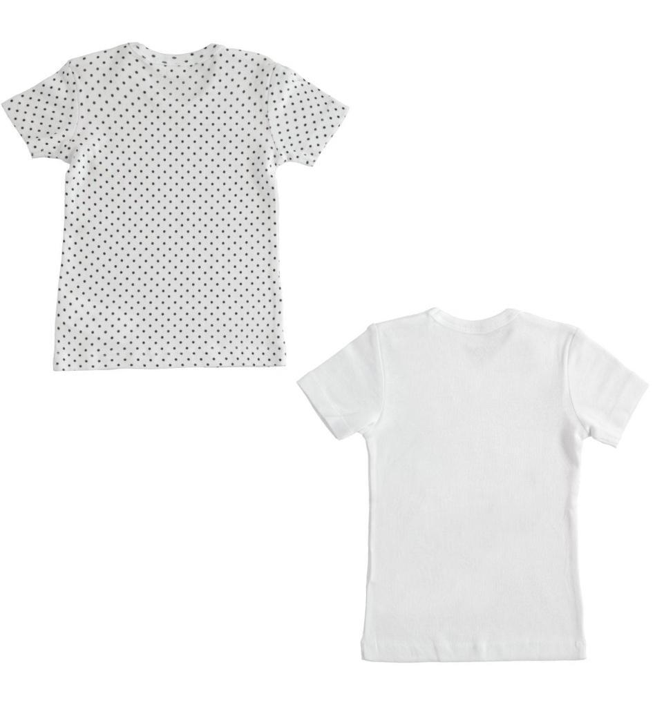 Набор IDO из двух футболок из 100% хлопка 