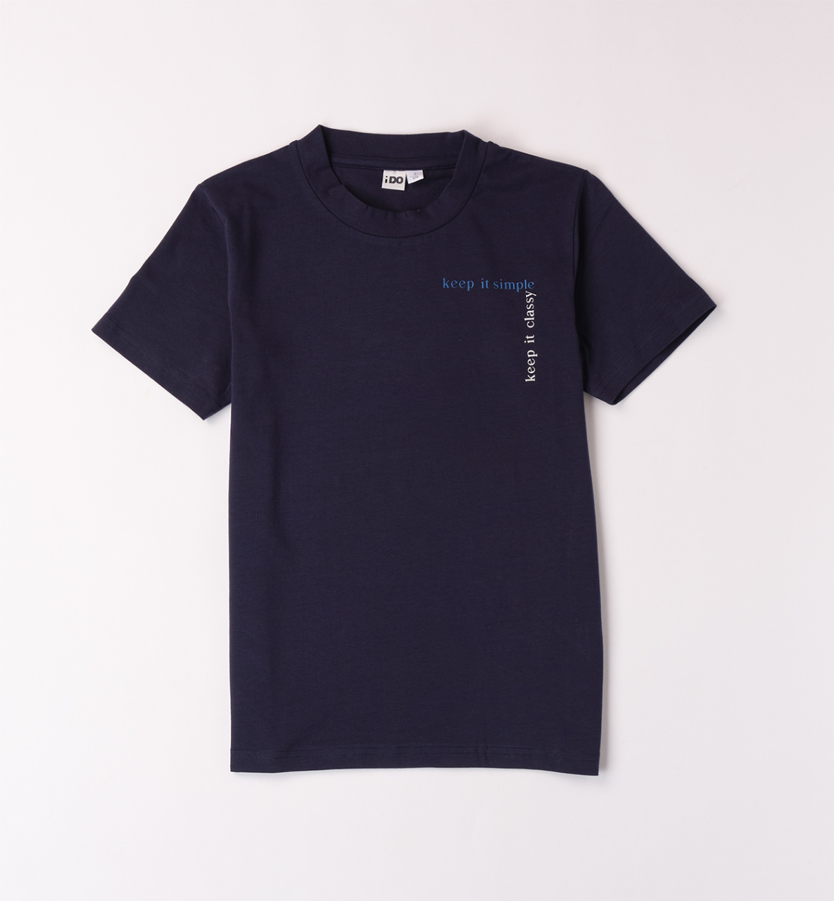 Однотонная футболка iDO 