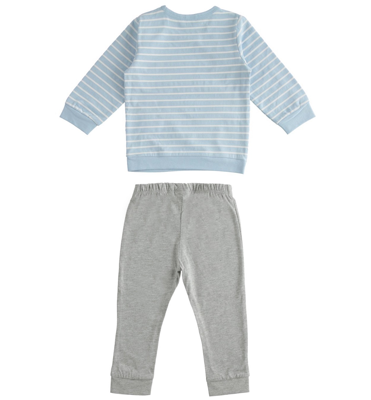 Хлопковая пижама со штанами и толстовкой iDO