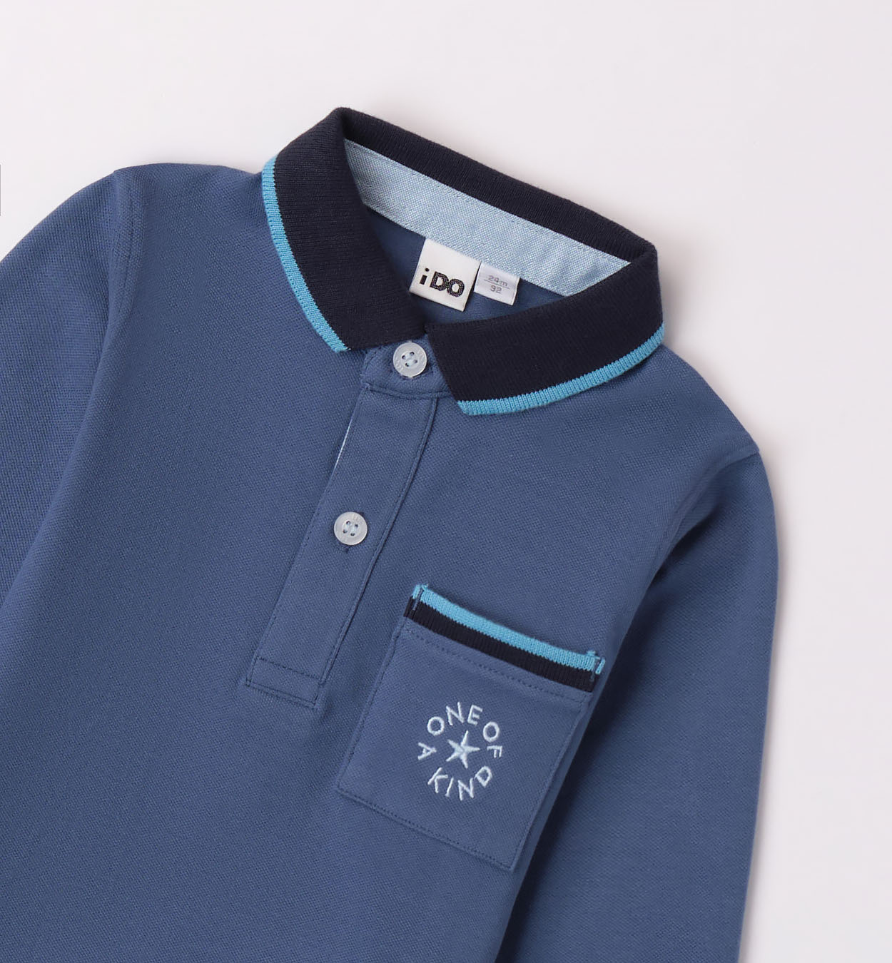 Рубашка-поло с карманом iDO