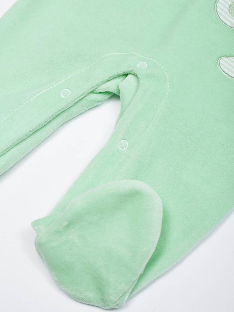 Комбинезон на кнопках с мишкой и зайчиком iDO