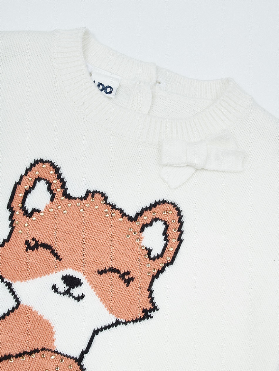 Свитер с лисой iDO 