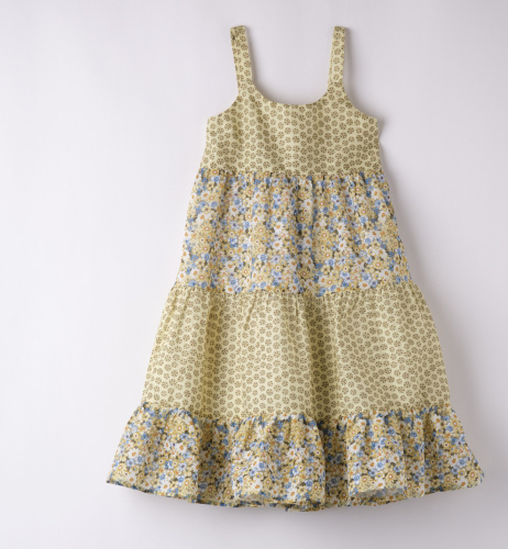 Сарафан iDO с цветочным принтом из 100% хлопка