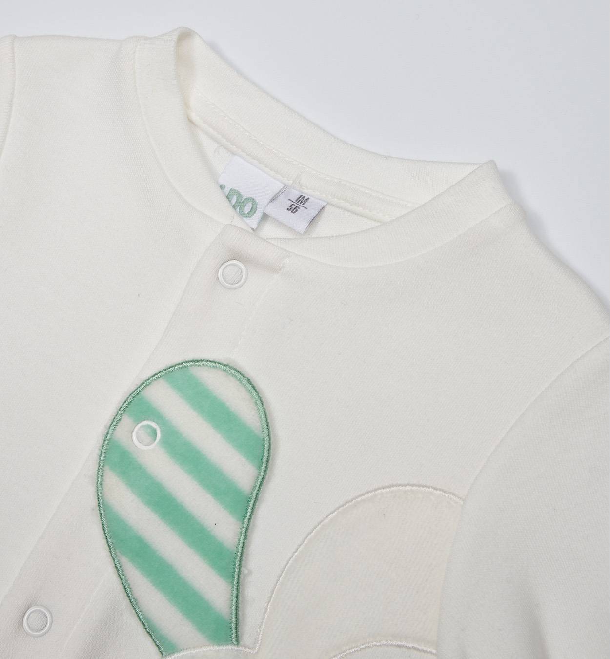 Комбинезон с вышивкой из 100% хлопка iDO