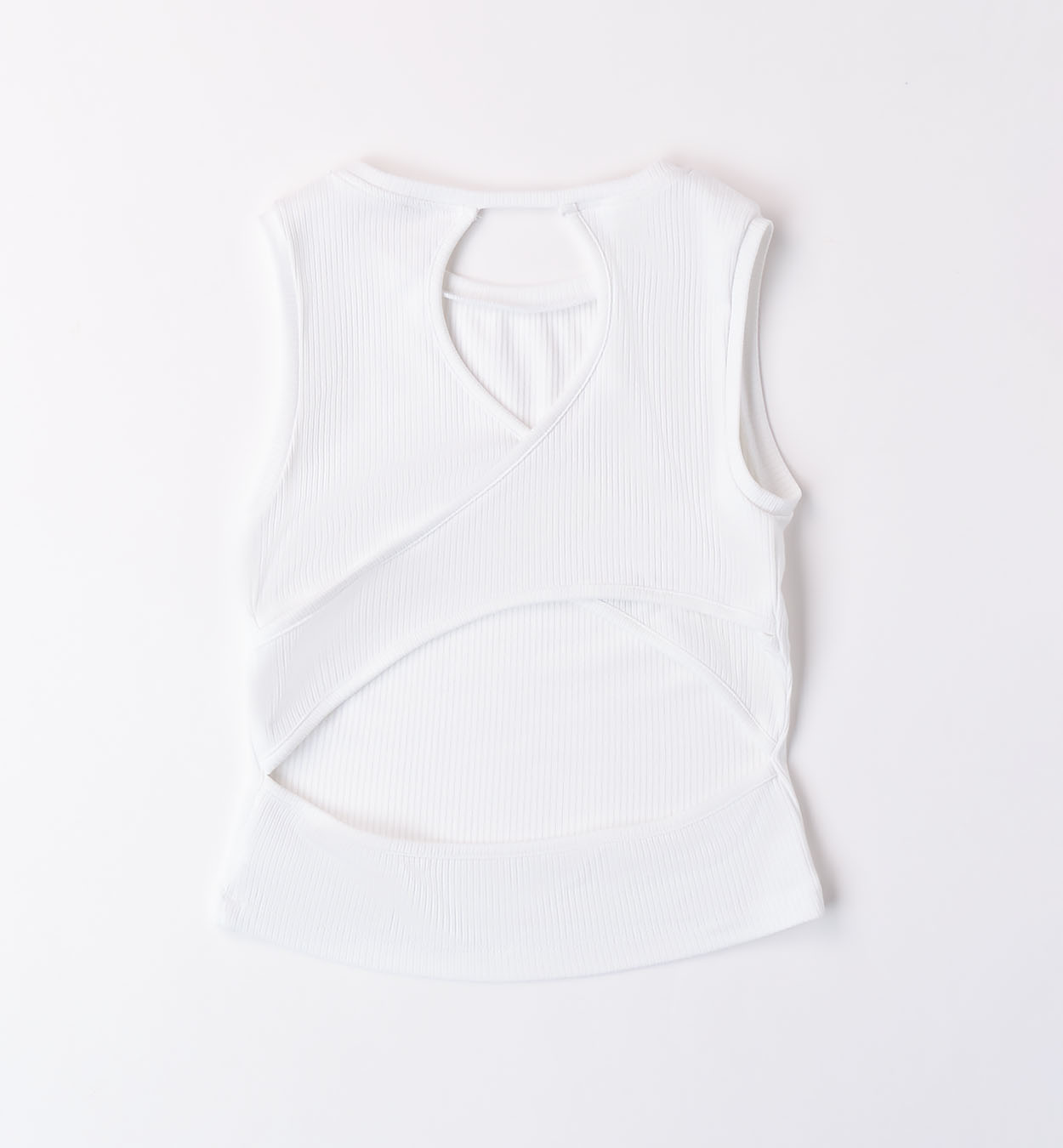 Белая майка iDO вискозная