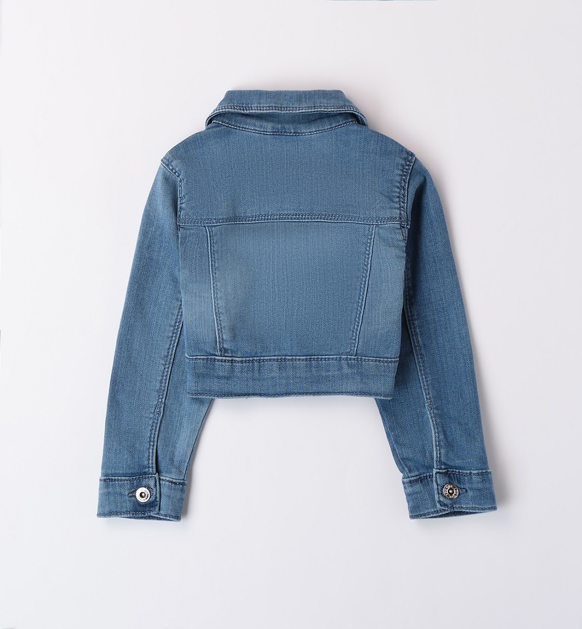 Джинсовая куртка iDO с бахромой