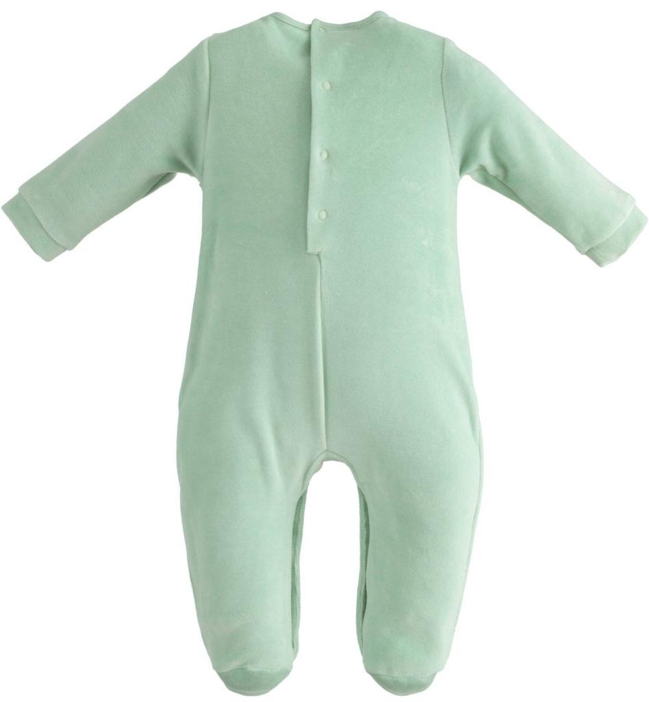 Комбинезон на кнопках с мишкой и зайчиком iDO