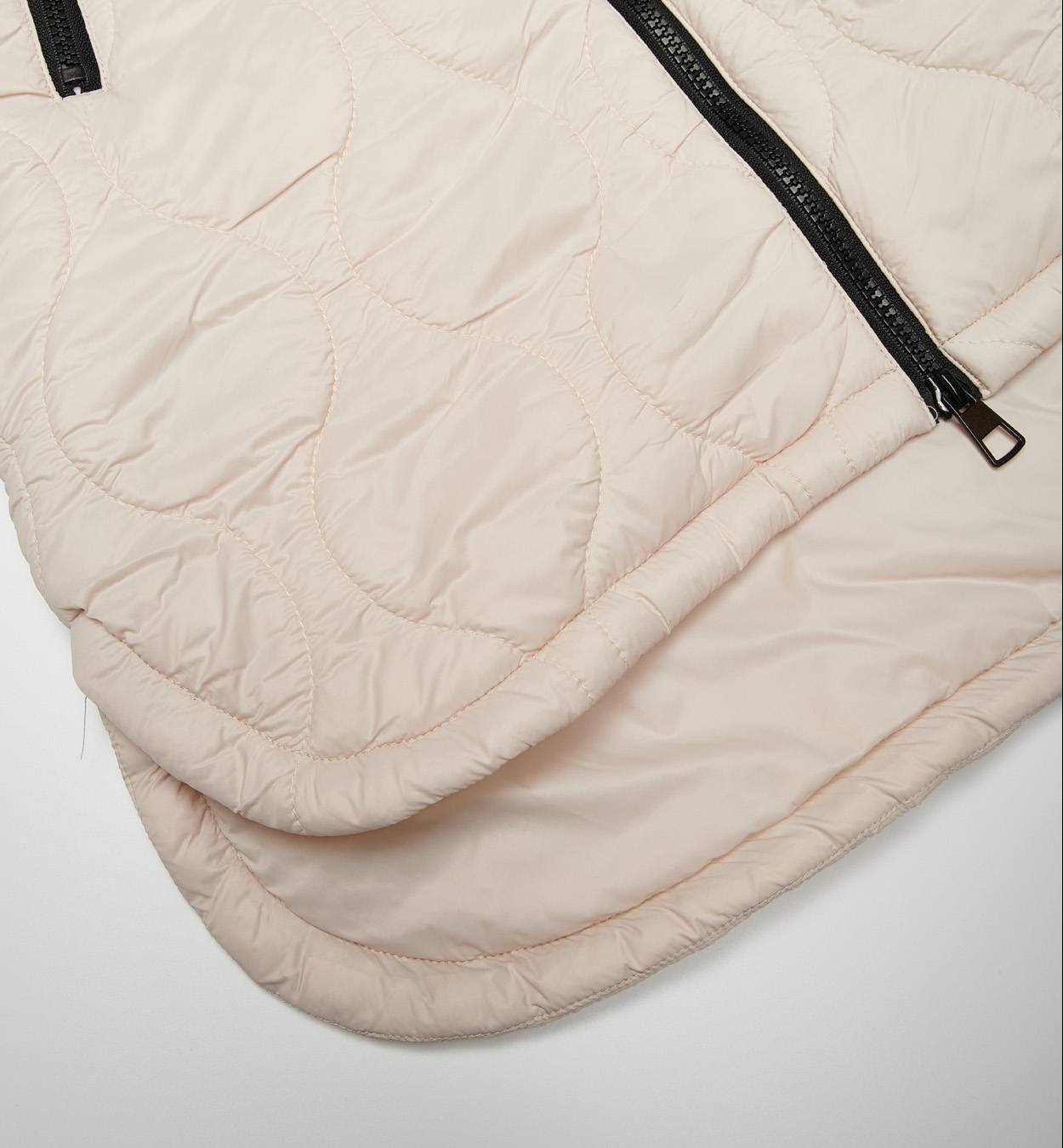 Стеганое пальто с капюшоном iDO