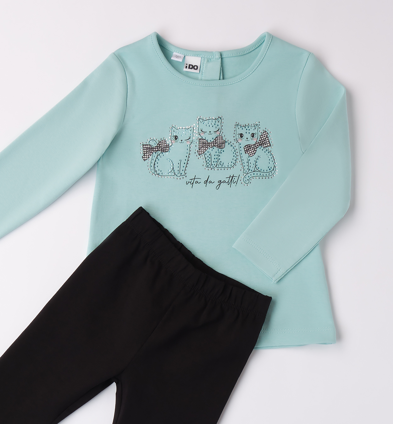 Комплект iDO с лонгсливом и леггинсами