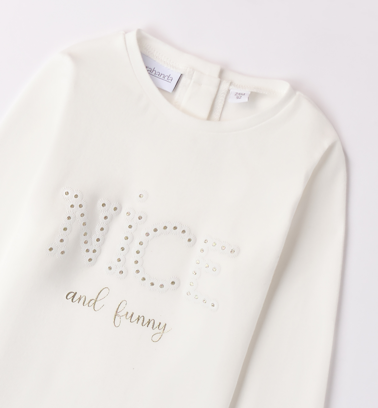 Лонгслив Sarabanda для девочек