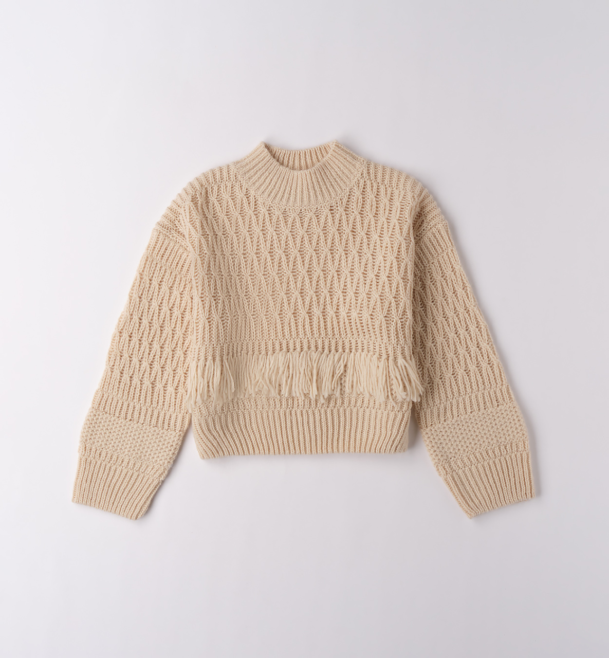 Свитер крупной вязки Sarabanda для девочек