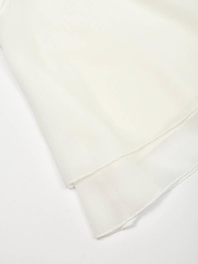 Шифоновая блуза без рукавов iDO 