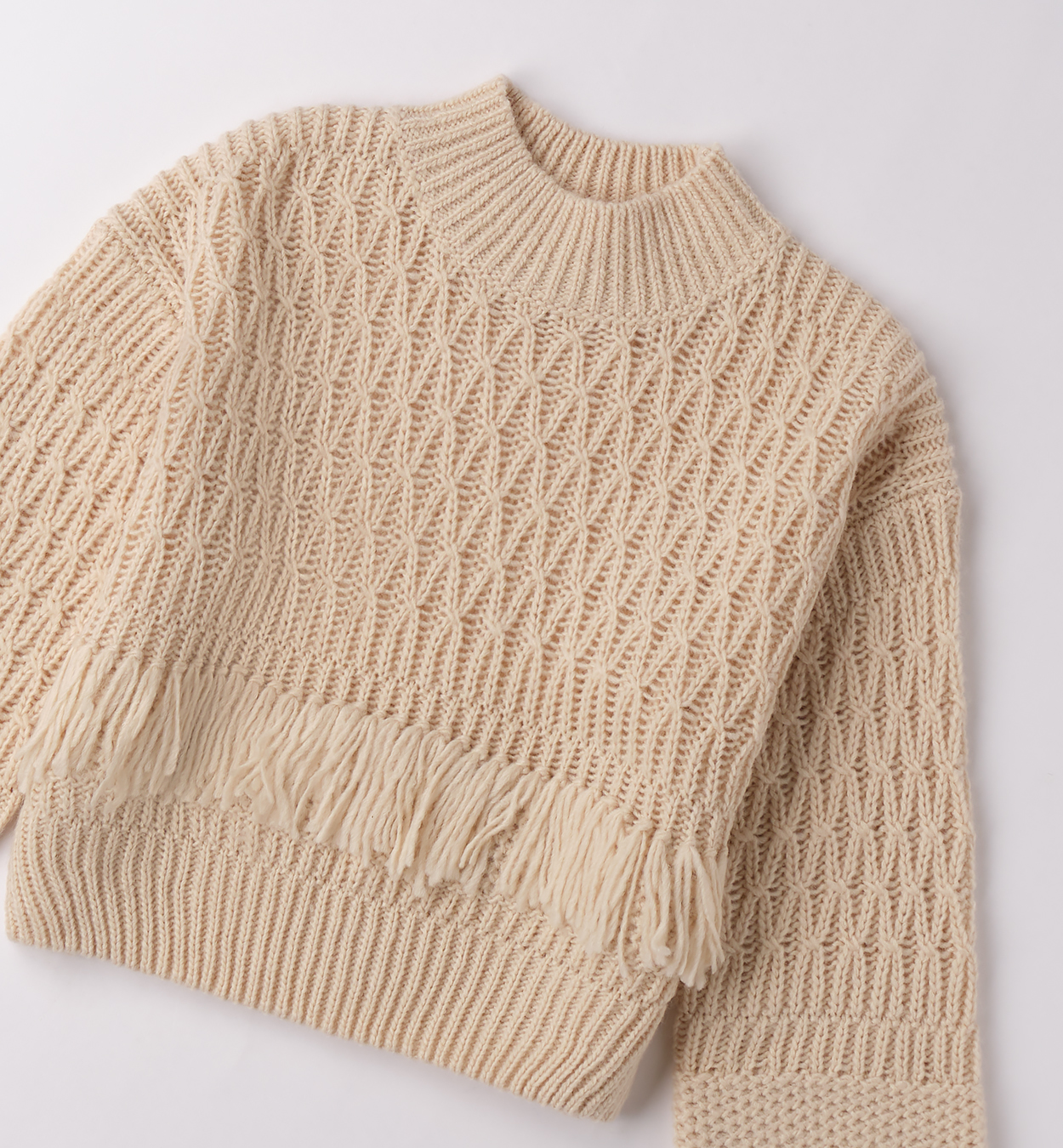 Свитер крупной вязки Sarabanda для девочек