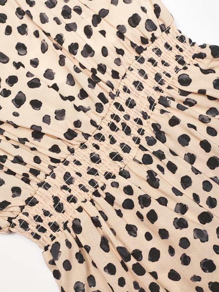 Комплект комбинезон, футболка и повязка с анималистичным принтом из 100% вискозы iDO