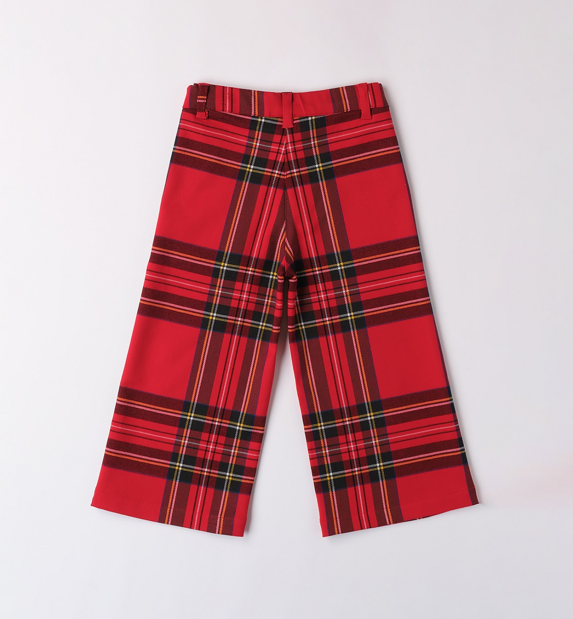 Клетчатые широкие брюки iDO