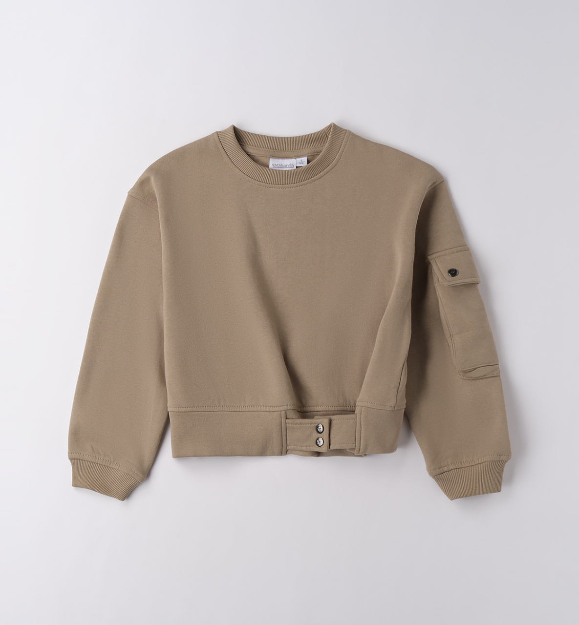 Укороченная толстовка Sarabanda для девочек