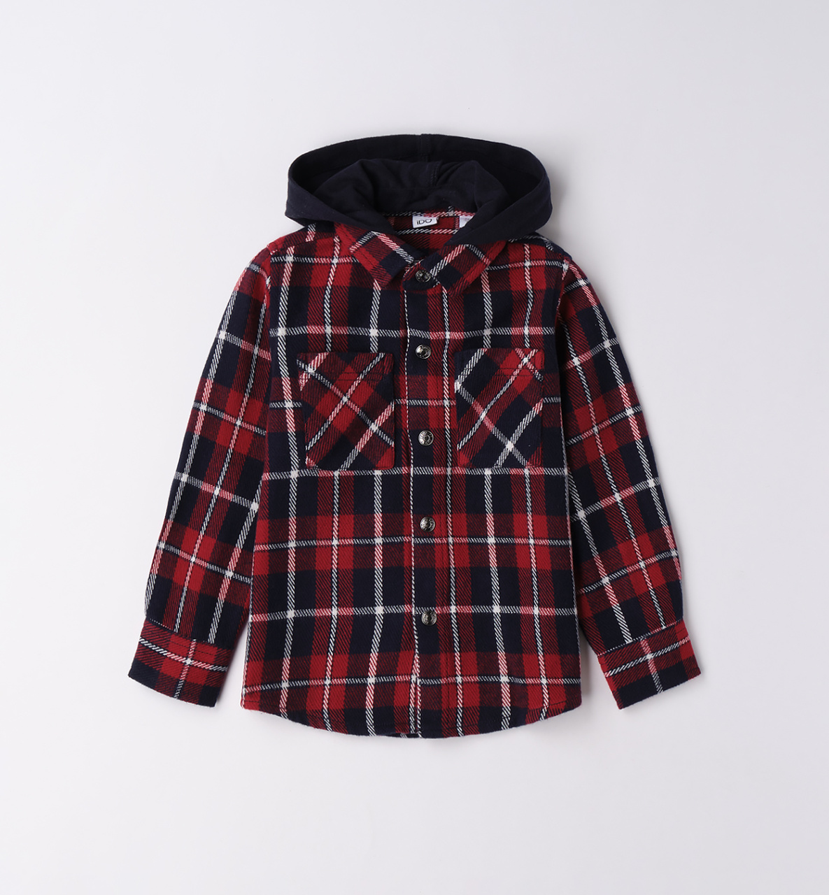 Рубашка в клетку iDO для мальчиков