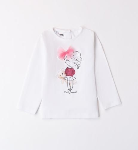 Лонгслив iDO с принтом